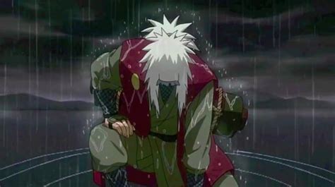What happens if Jiraiya goes into the Hidden Rain Village as a.